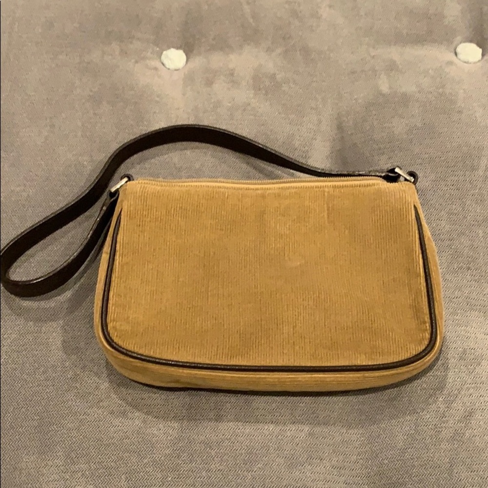 Corduroy wristlet / small purse / clutch